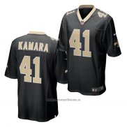 Camiseta NFL Game New Orleans Saints Alvin Kamara Negro