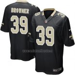 Camiseta NFL Game New Orleans Saints Browner Negro