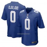 Camiseta NFL Game New York Giants Azeez Ojulari Azul