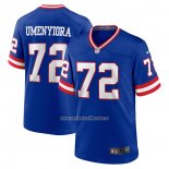 Camiseta NFL Game New York Giants Osi Umenyiora Classic Retired Azul