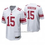 Camiseta NFL Game New York Giants Quadree Henderson Blanco