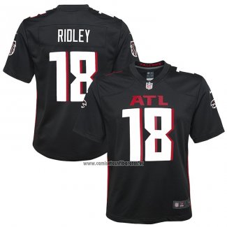 Camiseta NFL Game Nino Atlanta Falcons Calvin Ridley Negro