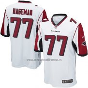 Camiseta NFL Game Nino Atlanta Falcons Hageman Blanco