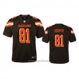 Camiseta NFL Game Nino Cleveland Browns Austin Hooper Marron