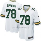 Camiseta NFL Game Nino Green Bay Packers Spriggs Blanco