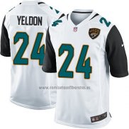 Camiseta NFL Game Nino Jacksonville Jaguars Yeldon Blanco