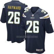 Camiseta NFL Game Nino Los Angeles Chargers Hayward Negro