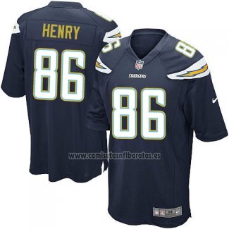 Camiseta NFL Game Nino Los Angeles Chargers Henry Negro