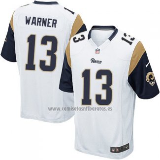 Camiseta NFL Game Nino Los Angeles Rams Warner Blanco