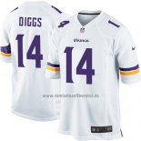Camiseta NFL Game Nino Minnesota Vikings Diggs Blanco
