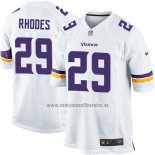 Camiseta NFL Game Nino Minnesota Vikings Rhodes Blanco