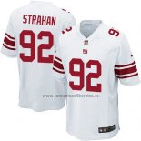 Camiseta NFL Game Nino New York Giants Strahan Blanco