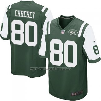 Camiseta NFL Game Nino New York Jets Chrebet Verde