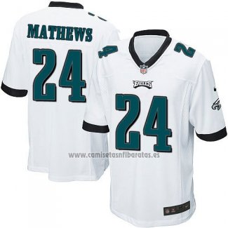 Camiseta NFL Game Nino Philadelphia Eagles Mathews Blanco