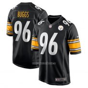 Camiseta NFL Game Pittsburgh Steelers Isaiah Buggs Negro