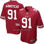 Camiseta NFL Game San Francisco 49ers Armstead Rojo