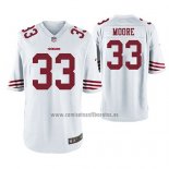 Camiseta NFL Game San Francisco 49ers Tarvarius Moore Blanco