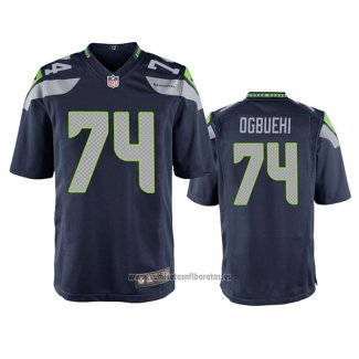 Camiseta NFL Game Seattle Seahawks Cedric Ogbuehi Azul