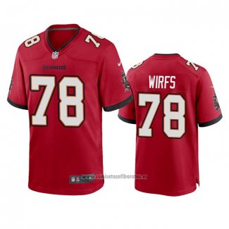 Camiseta NFL Game Tampa Bay Buccaneers Tristan Wirfs Rojo