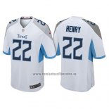Camiseta NFL Game Tennessee Titans Derrick Henry 2018 Blanco