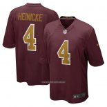 Camiseta NFL Game Washington Commanders Taylor Heinicke Alterno Rojo