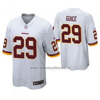 Camiseta NFL Game Washington Commanders Derrius Guice Blanco