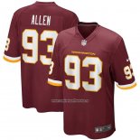 Camiseta NFL Game Washington Commanders Jonathan Allen Rojo