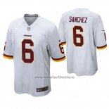 Camiseta NFL Game Washington Commanders Mark Sanchez Blanco