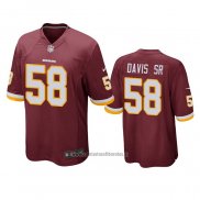 Camiseta NFL Game Washington Commanders Thomas Davis Sr Rojo