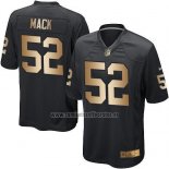 Camiseta NFL Gold Game Las Vegas Raiders Mack Negro