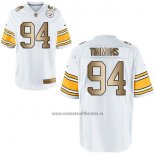 Camiseta NFL Gold Game Pittsburgh Steelers Timmons Blanco