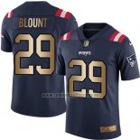 Camiseta NFL Gold Legend New England Patriots Blount Profundo Azul