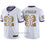 Camiseta NFL Gold Legend New York Giants Strahan Blanco