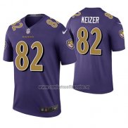 Camiseta NFL Legend Baltimore Ravens Nick Keizer Violeta Color Rush