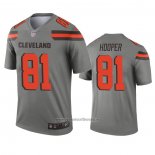 Camiseta NFL Legend Cleveland Browns Austin Hooper Inverted Gris