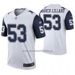 Camiseta NFL Legend Dallas Cowboys Justin March Lillard Blanco Color Rush