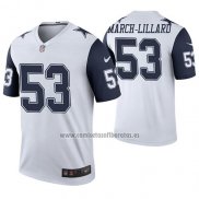 Camiseta NFL Legend Dallas Cowboys Justin March Lillard Blanco Color Rush