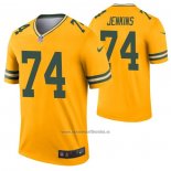 Camiseta NFL Legend Green Bay Packers Elgton Jenkins Inverted Oro