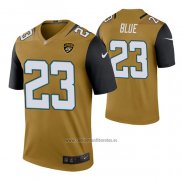 Camiseta NFL Legend Jacksonville Jaguars Alfred Blue Bold Color Rush Oro