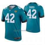 Camiseta NFL Legend Jacksonville Jaguars Barry Church Verde Color Rush