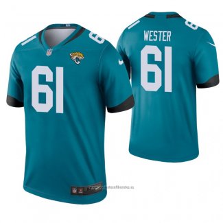 Camiseta NFL Legend Jacksonville Jaguars Leonard Wester Color Rush Verde