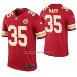 Camiseta NFL Legend Kansas City Chiefs Charvarius Ward Rojo Color Rush