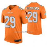 Camiseta NFL Legend Miami Dolphins Minkah Fitzpatrick Naranja Color Rush