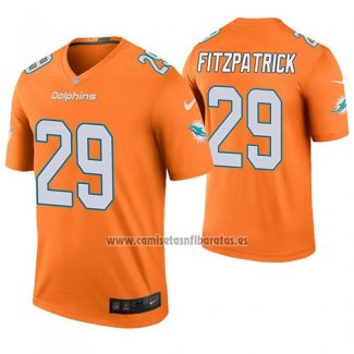 Camiseta NFL Legend Miami Dolphins Minkah Fitzpatrick Naranja Color Rush