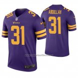 Camiseta NFL Legend Minnesota Vikings Ameer Abdullah Violeta Color Rush