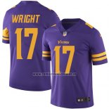 Camiseta NFL Legend Minnesota Vikings Wright Violeta