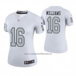 Camiseta NFL Legend Mujer Las Vegas Raiders Tyrell Williams Blanco Color Rush
