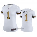 Camiseta NFL Legend Mujer New Orleans Saints Tommy Stevens Blanco Color Rush