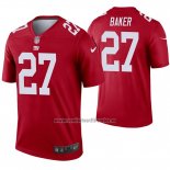 Camiseta NFL Legend New York Giants 27 Deandre Baker Inverted Rojo