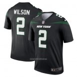 Camiseta NFL Legend New York Jets Zach Wilson Negro